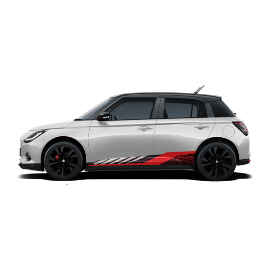 Aero Edition Graphics for Maruti Suzuki Swift red